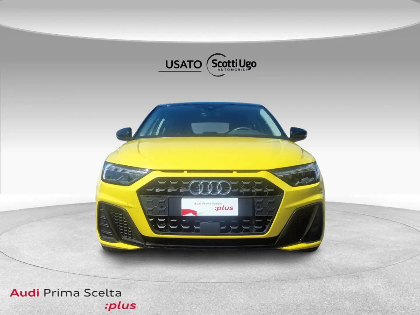 Audi A1 Sportback 30 1.0 tfsi S line edition 110cv Giallo - 2