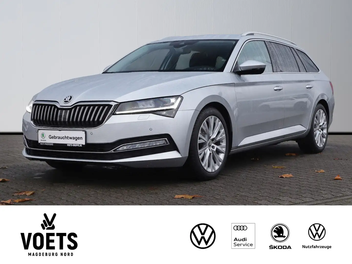 Skoda Superb Combi 2.0TDI STYLE LED+Navi+PDC+Sitzhzg. Zilver - 1