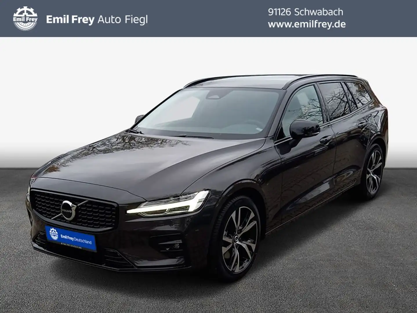 Volvo V60 B4 B DKG Plus Dark Grau - 1