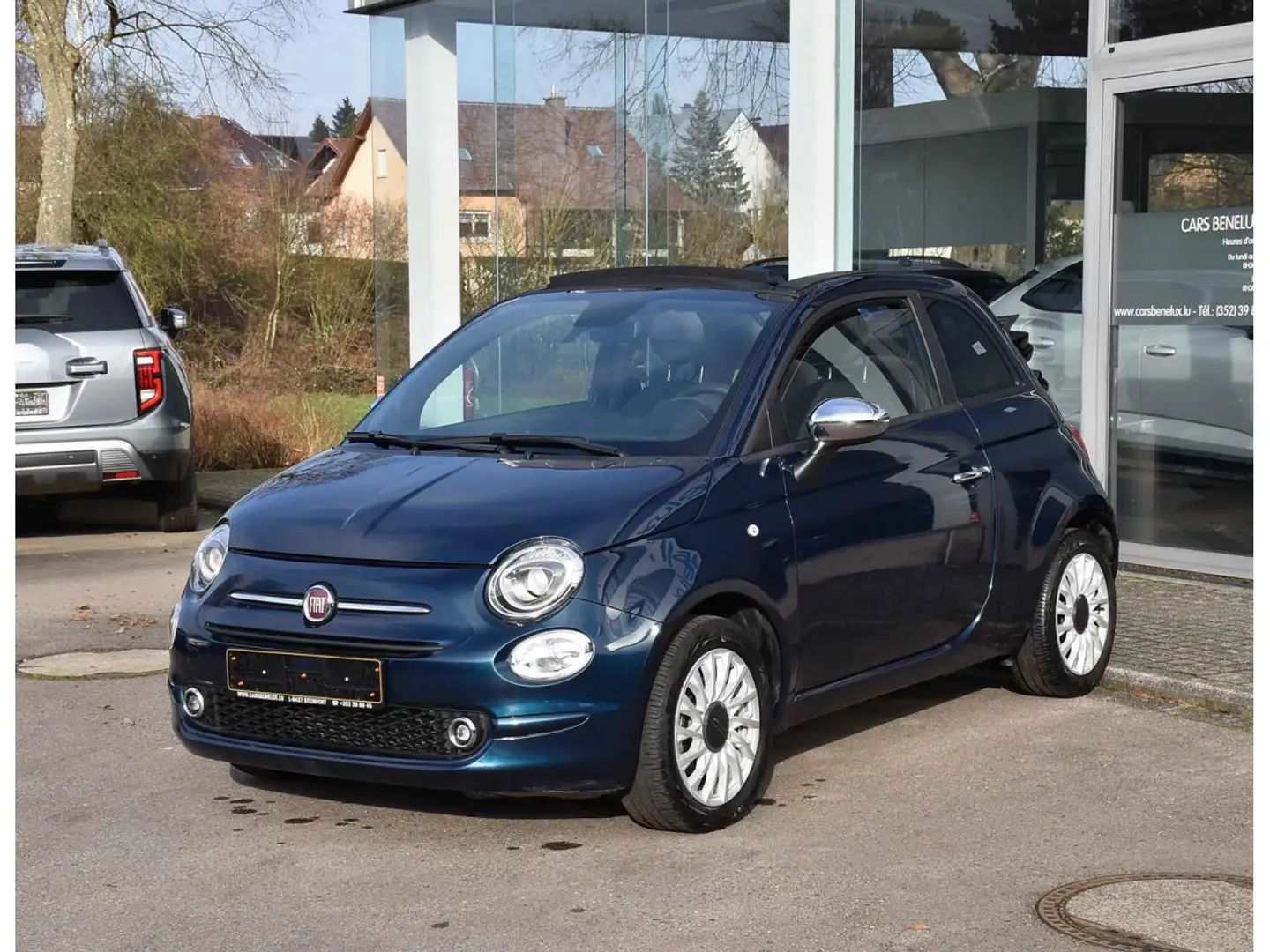 Fiat 500 C 1.0 Hybrid REGUL PDC 1° MAIN Blau - 2