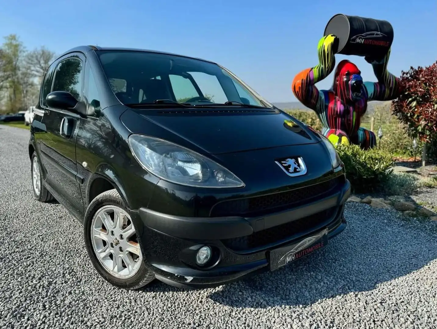 Peugeot 1007 1.6 HDi Zwart - 1