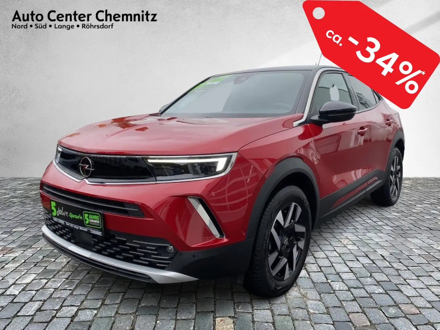 Opel Mokka 1.2 Elegance LED/Multimedia/SHZ+LHZ/Park&Go Rot - 2