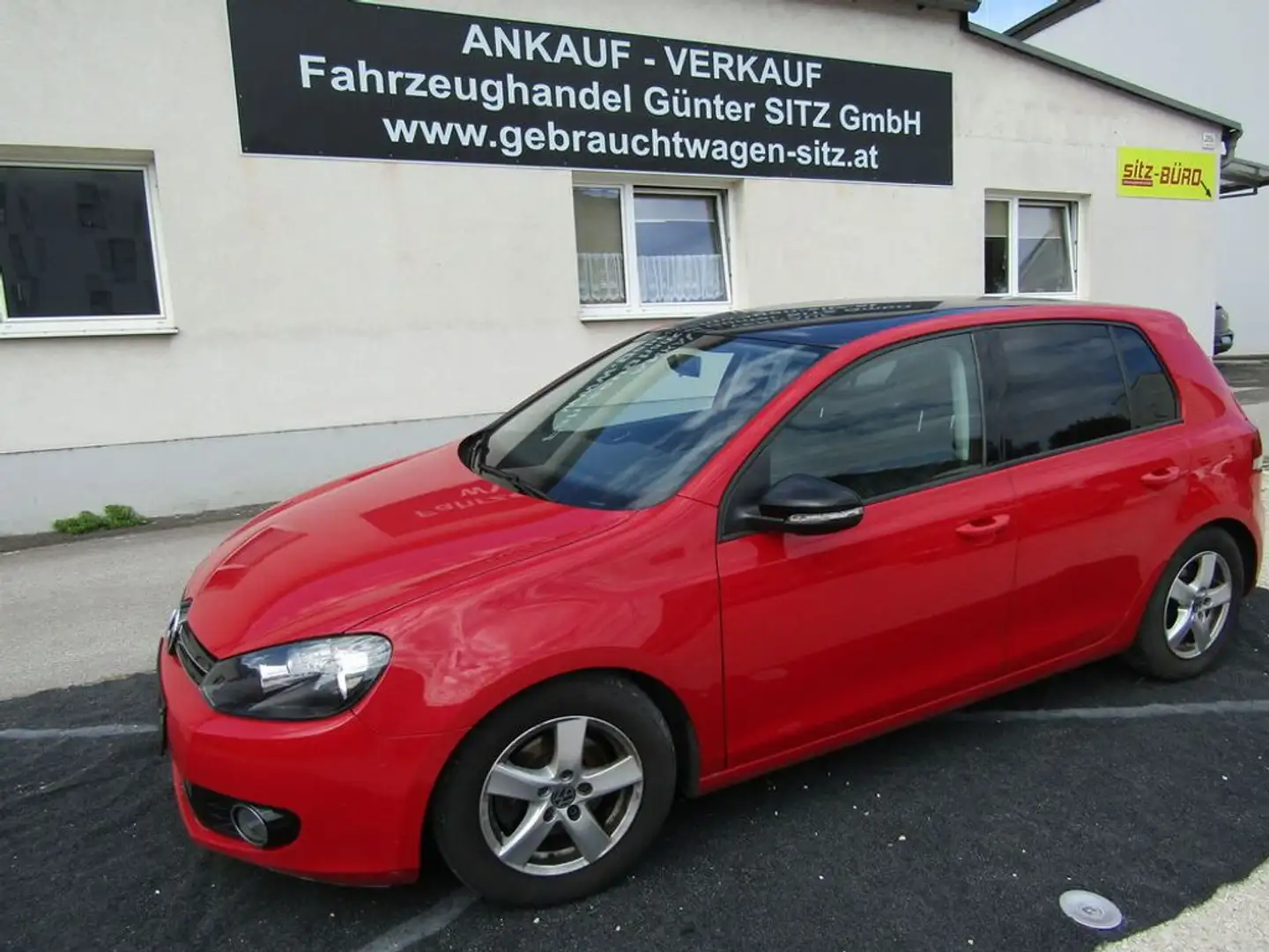 Volkswagen Golf Rabbit BlueMotion Rot - 1