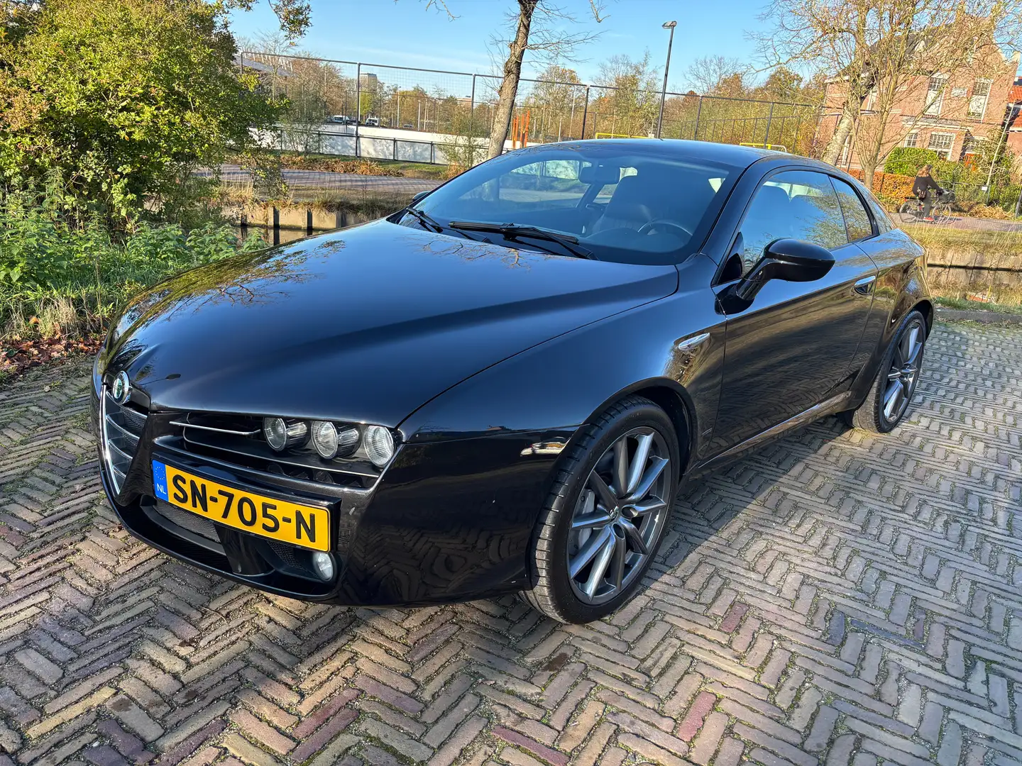 Alfa Romeo Brera Brera 3.2 JTS Q4 SkyWindow 260PK Black - 1