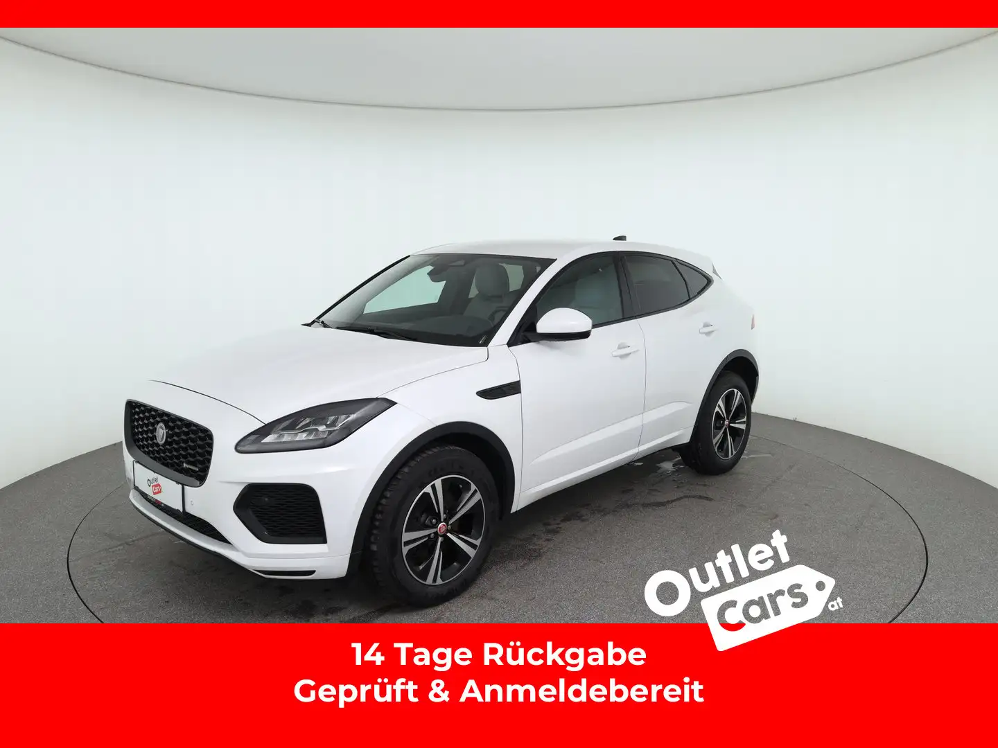 Jaguar E-Pace 2.0DI4 D165 AWD R-Dynamic S Aut. Weiß - 1