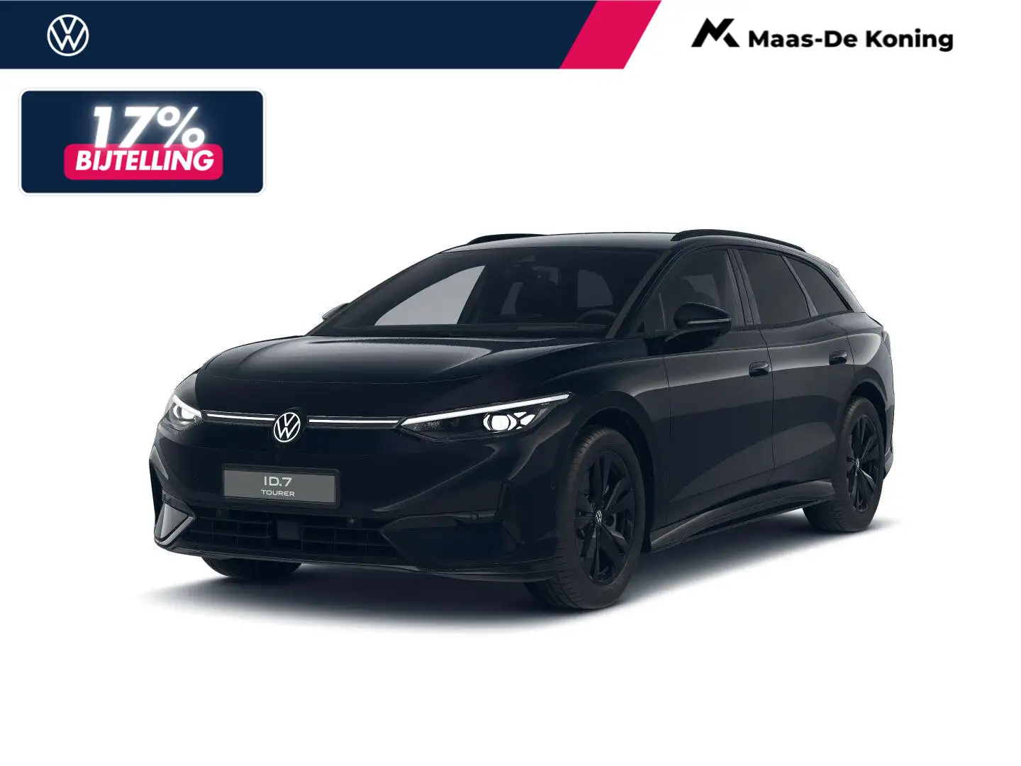 Volkswagen ID.7 Pro S Limited Edition 86 kWh accu, 210 kW / 286 PK Noir - 1