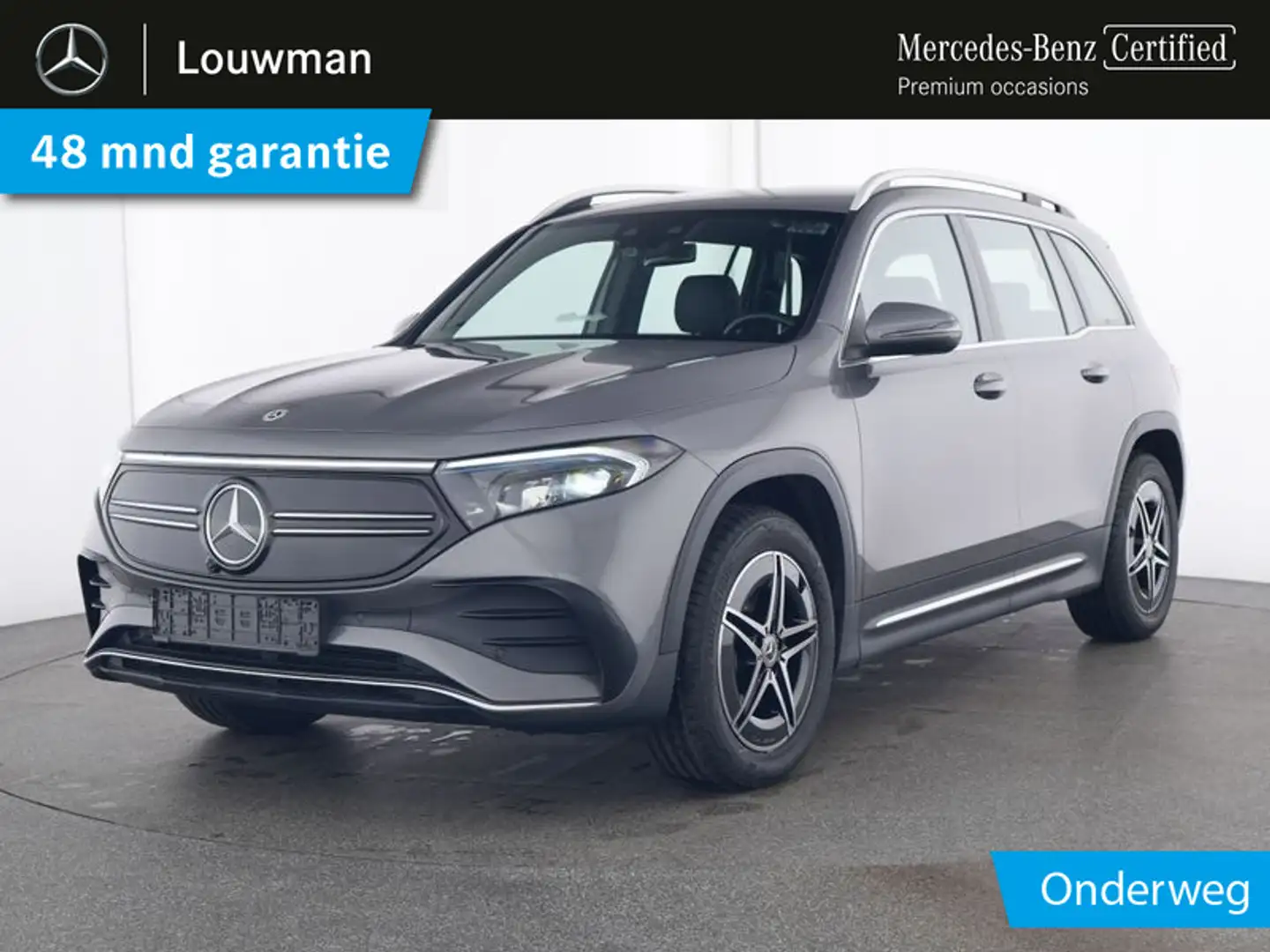 Mercedes-Benz EQB 250 AMG Line 67 kWh | AMG Line | Ledkoplampen | MBUX A Grijs - 1