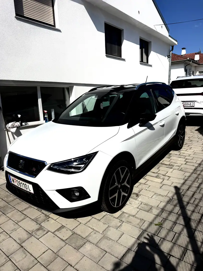 SEAT Arona 1,0 Eco TSI FR Austria DSG Weiß - 2