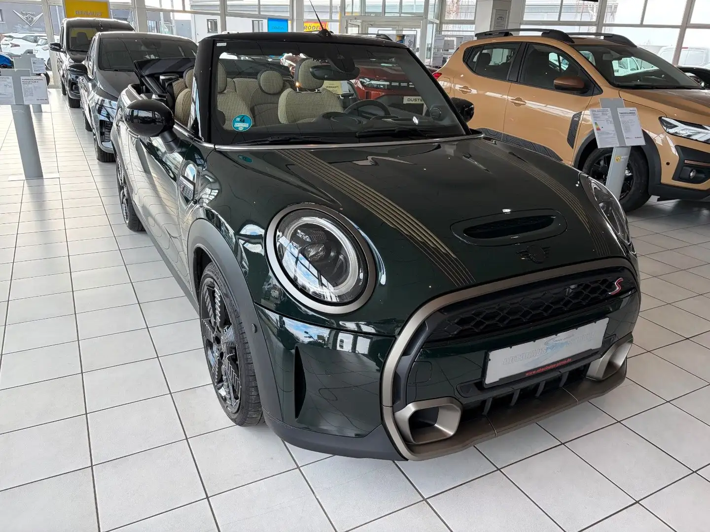 MINI Cooper S Cabrio,HUD,Harman,Piano Black Vert - 1