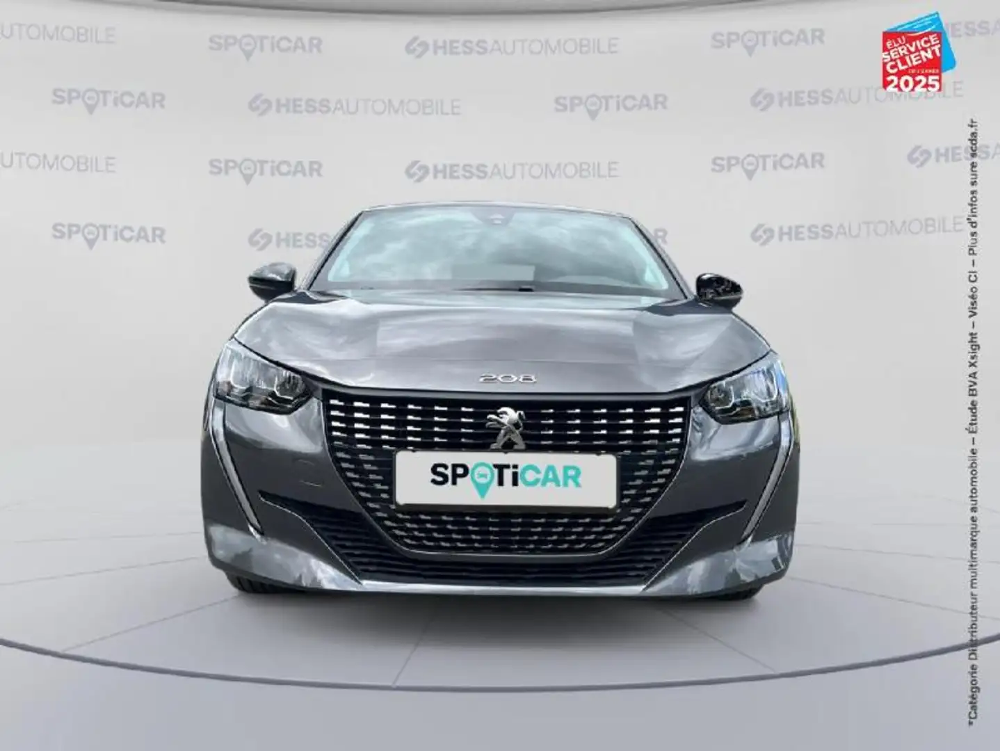 Peugeot 208 1.2 PureTech 100ch S\u0026S Style EAT8 Jaune - 2