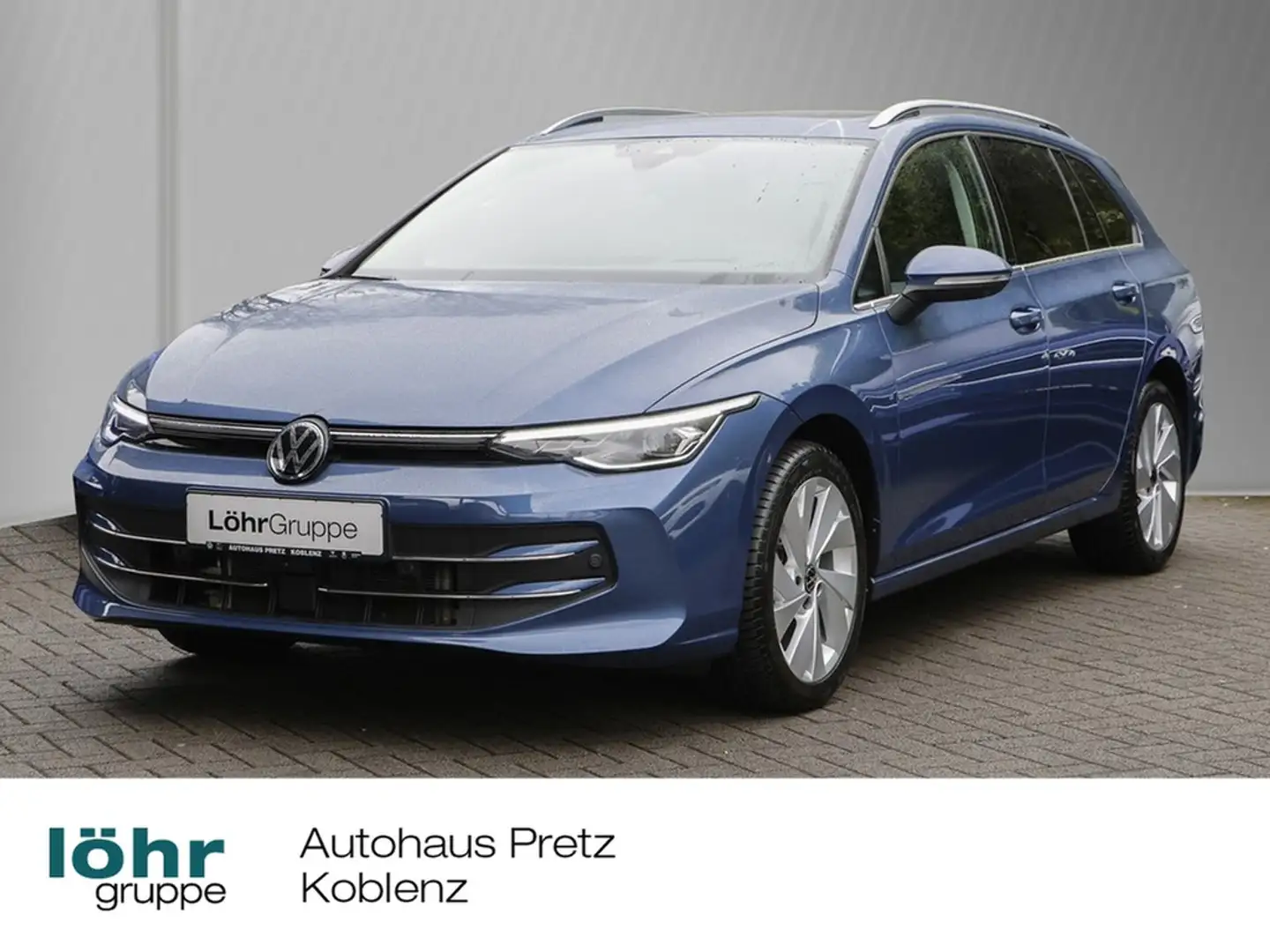 Volkswagen Golf Variant 1.5 eTSI DSG Style Facelift AHK, Pano., 360°Kam... Blau - 1