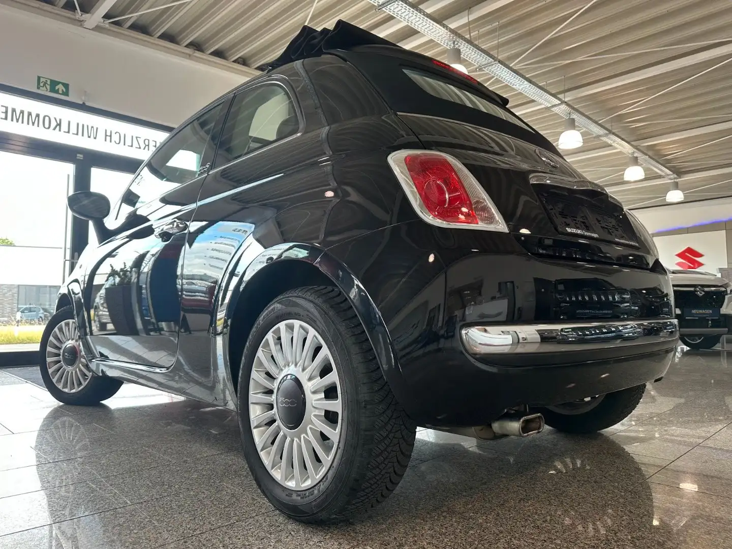 Fiat 500C Lounge Schwarz - 2