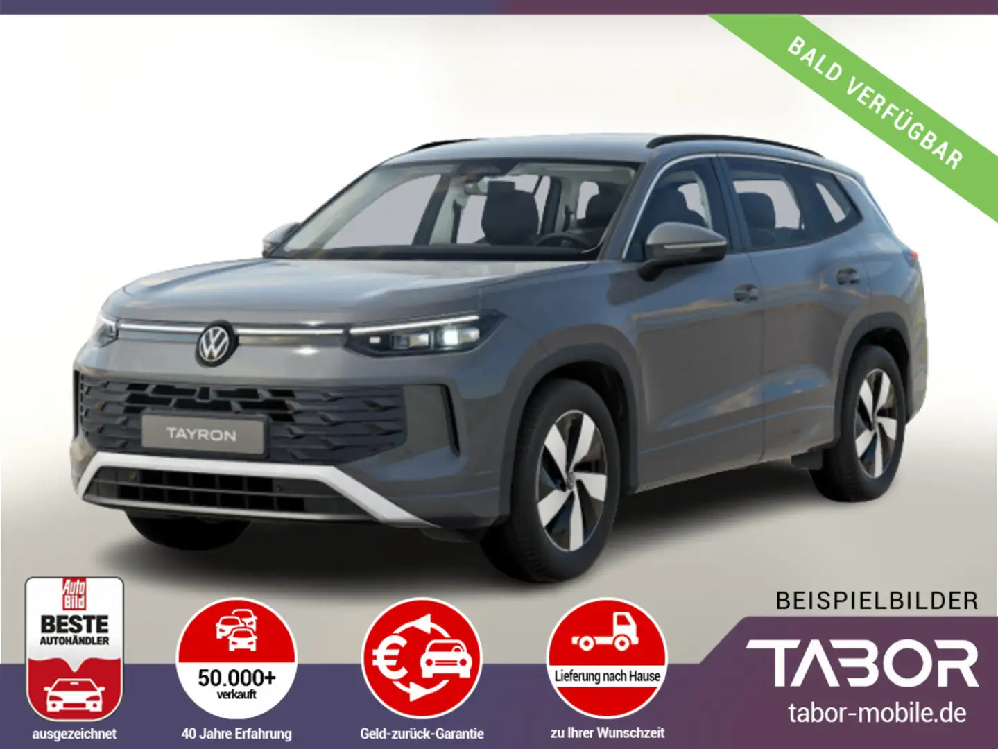 Volkswagen Tayron 1.5 eTSI 150 DSG Nav eHk ParkAs SHZ ACC Grau - 1