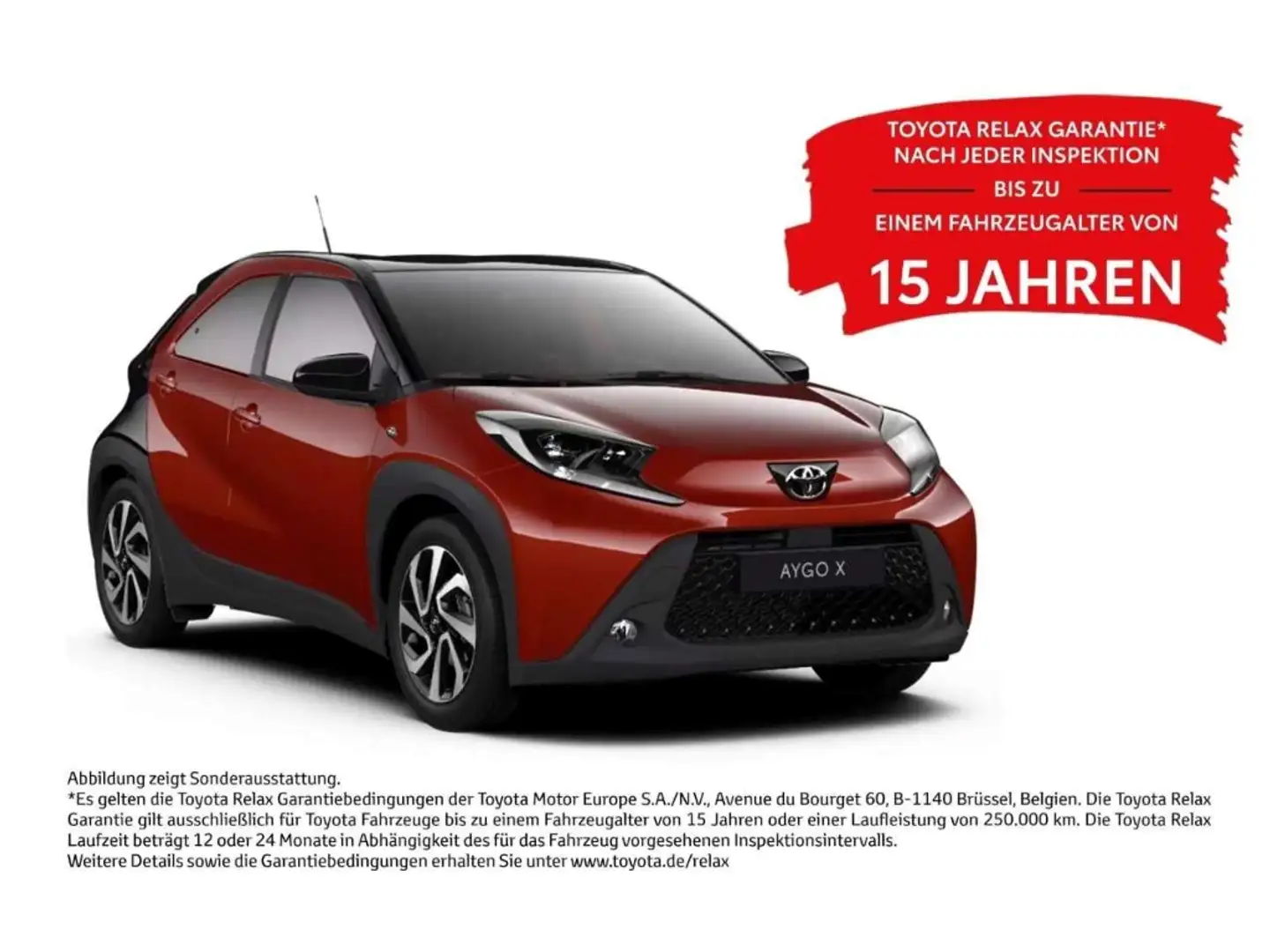 Toyota Aygo X 1.0 Teamplayer*Kamera*Car-Play* Rouge - 1