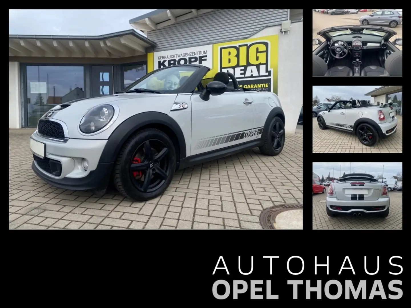 MINI Cooper S Roadster 184 PS Einparkhilfe 1.Hand Argento - 1