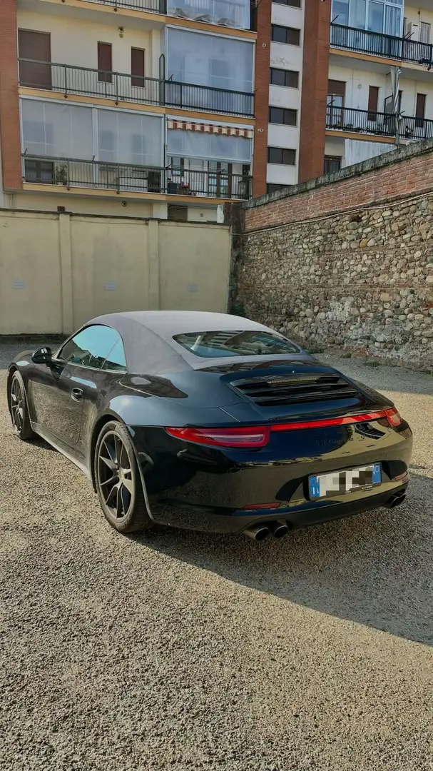 Porsche 991 PORSCHE 991 4S CABRIOLET 3.8 AUTOMATICO 400CV Noir - 2