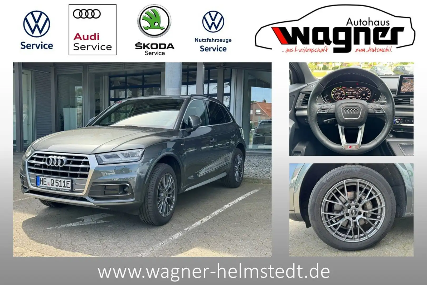 Audi Q5 50 TFSI e quattro sport Grau - 1