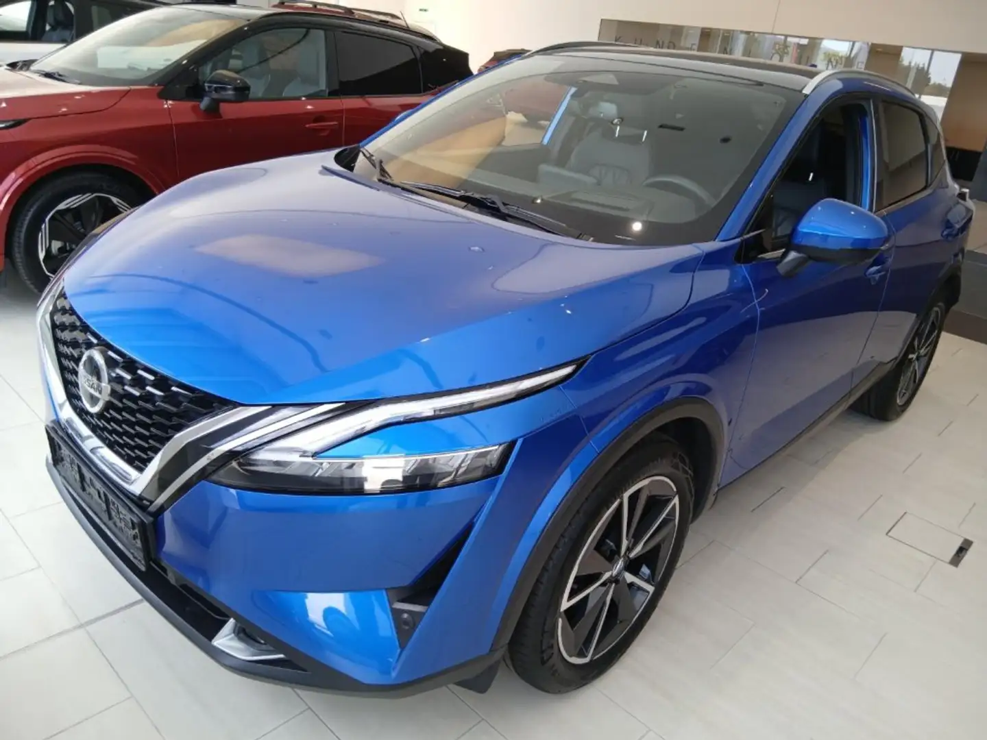 Nissan Qashqai 1.3 DIG-T MHEV Tekna + Automatik Blau - 1