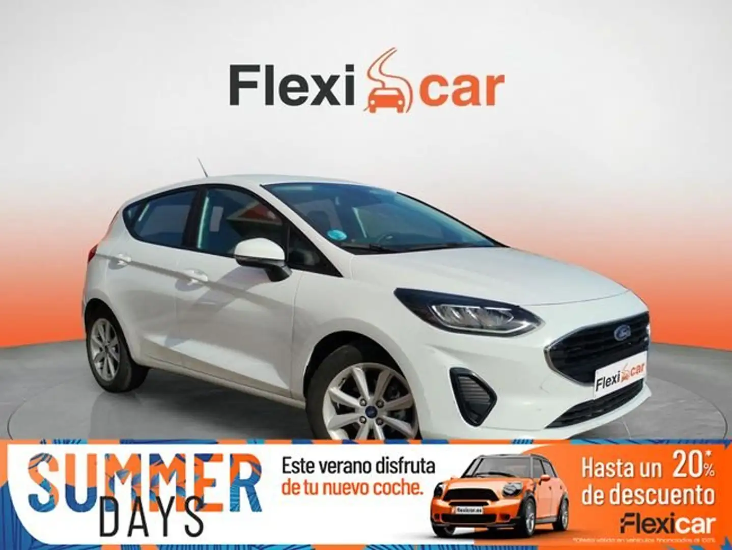 Ford Fiesta 1.0+EcoBoost+74kW+%28100CV%29+Trend+5p Blanco - 1