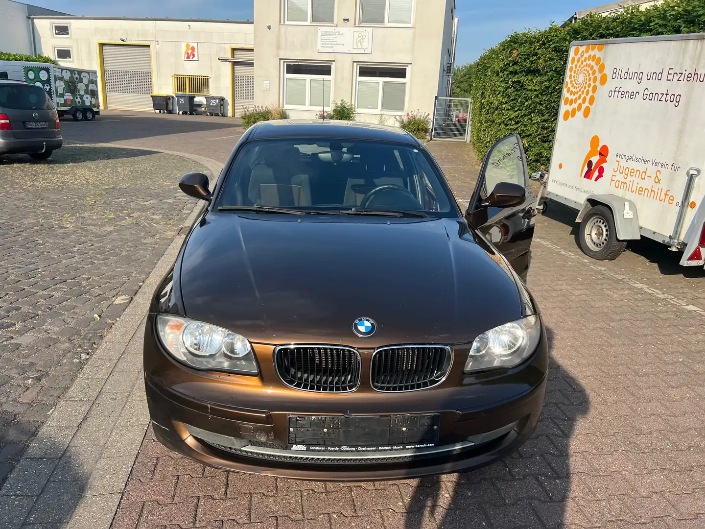 BMW 116 116d DPF Edition Lifestyle,Teileder,Klimatronic Marrón - 2