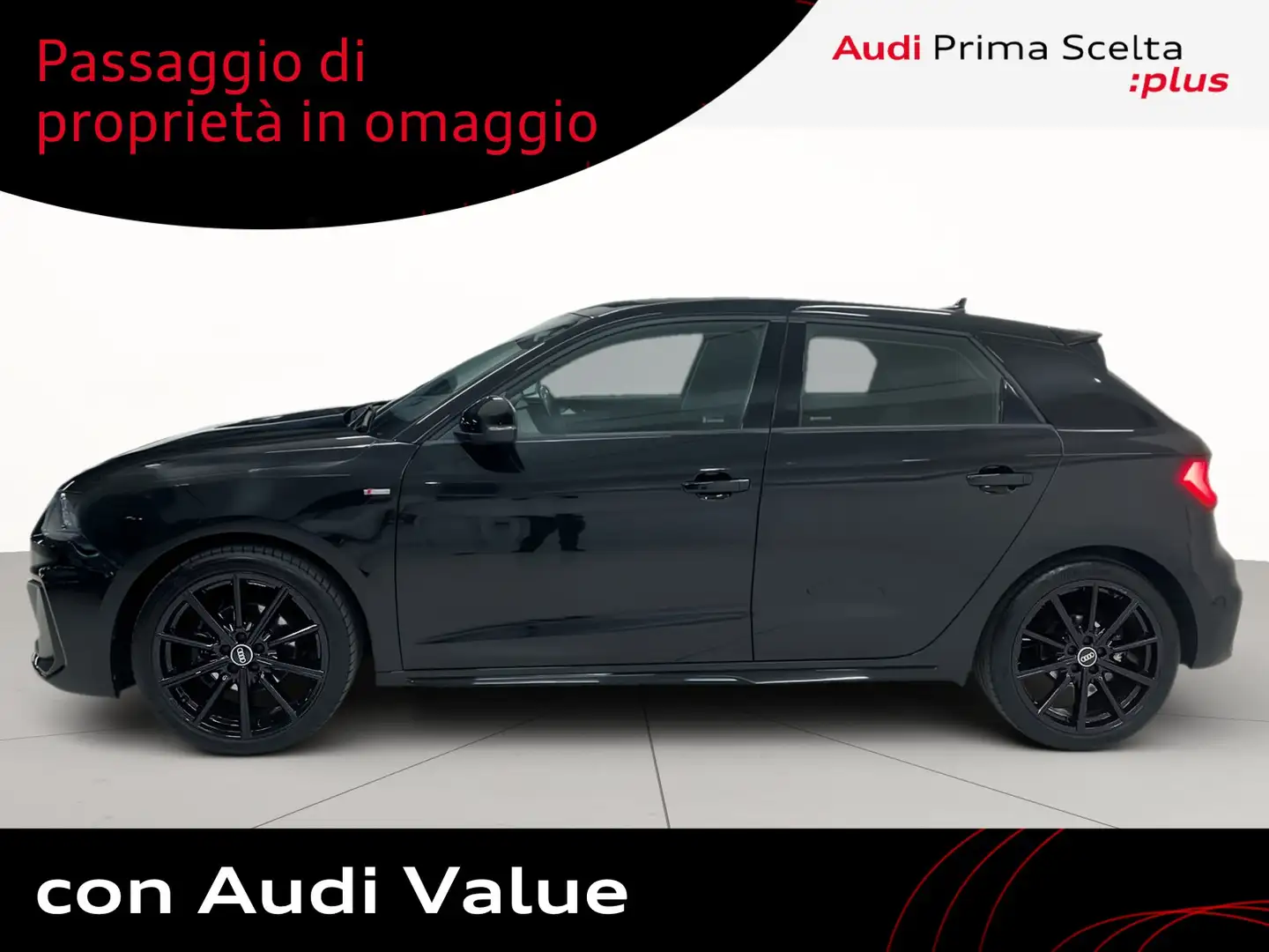 Audi A1 sportback 35 1.5 tfsi identity black s-tronic Nero - 2