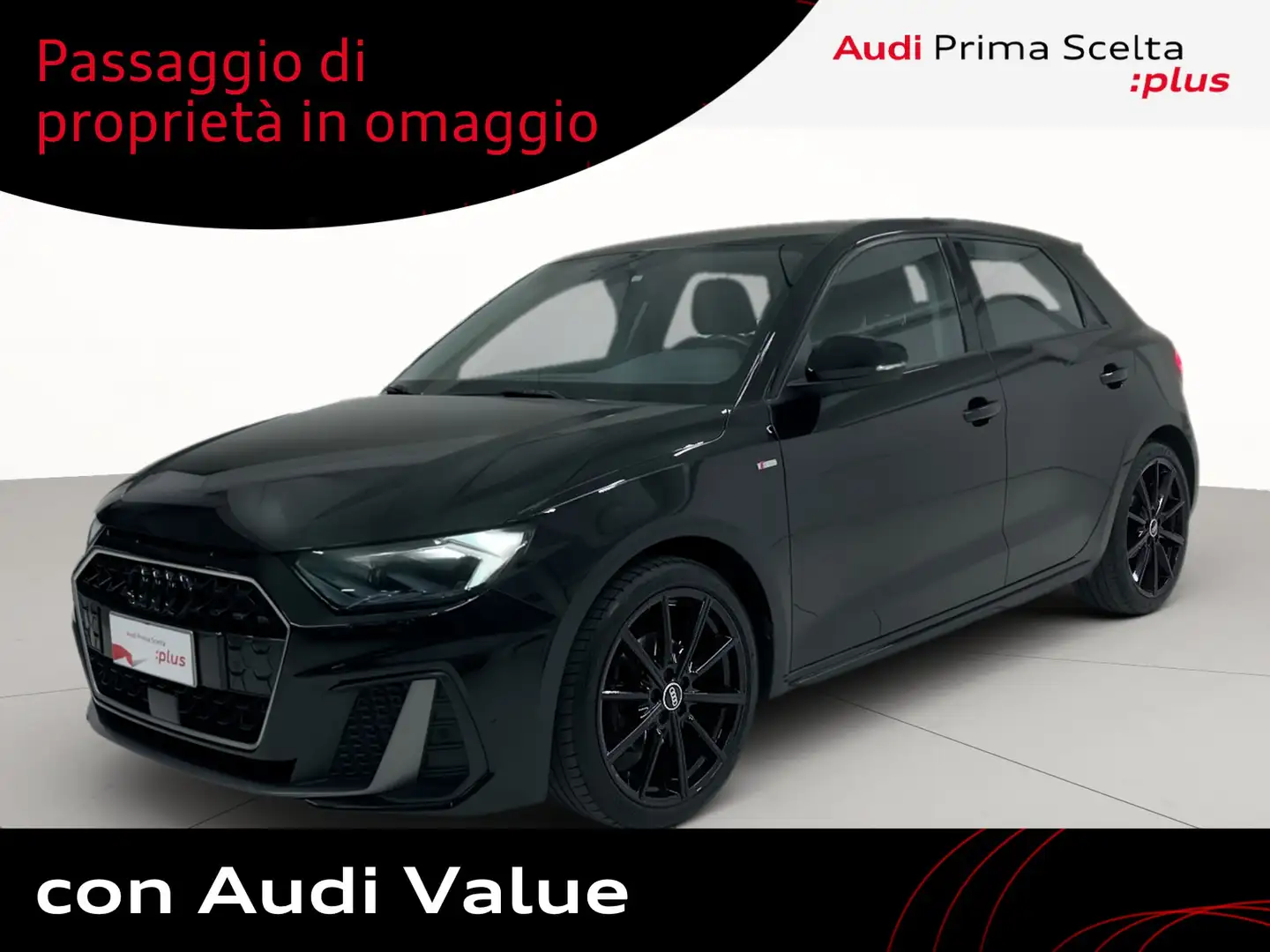 Audi A1 sportback 35 1.5 tfsi identity black s-tronic Nero - 1