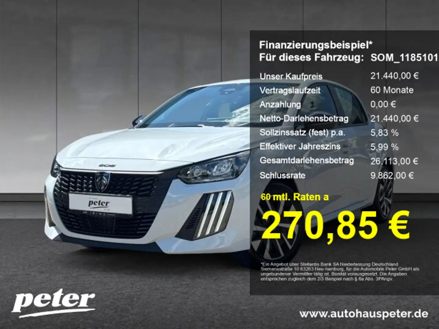 Peugeot 208 208 Style 100 +EPH+SHZ+Bluetooth+Mirror-Screen+ Weiß - 1