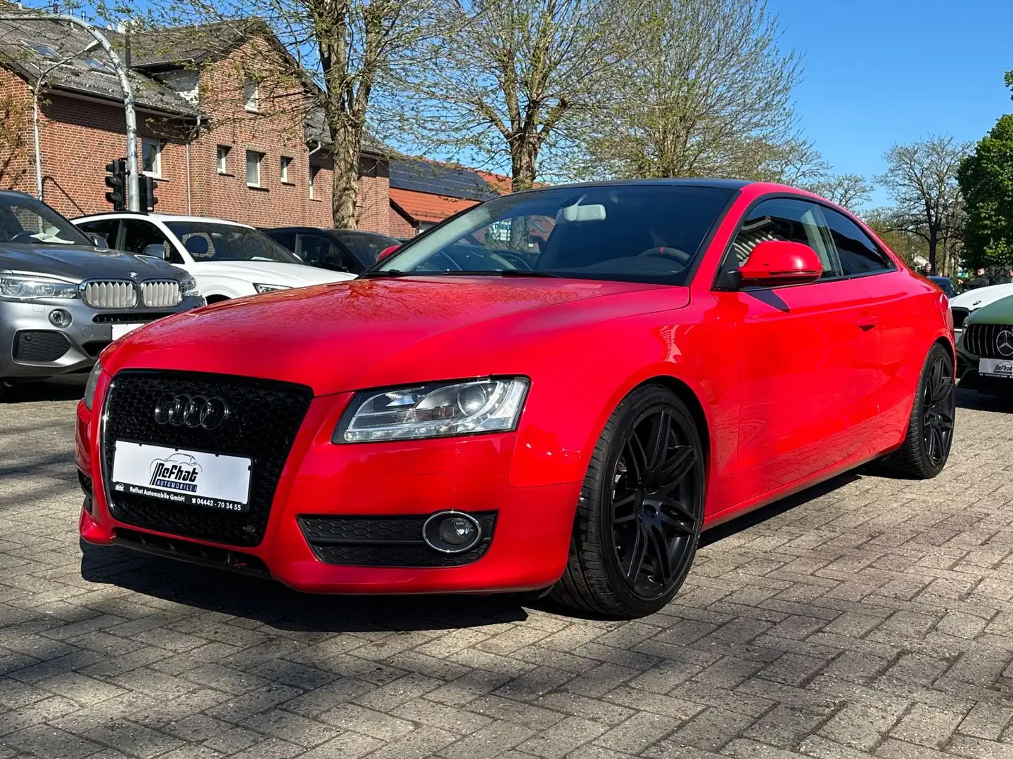 Audi A5 Coupe 1.8 TFSI*PDC*SHZ*NAVI*MFKL*S-LINE* Rot - 2