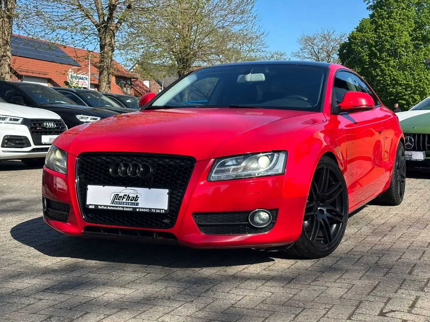 Audi A5 Coupe 1.8 TFSI*PDC*SHZ*NAVI*MFKL*S-LINE* Rot - 1
