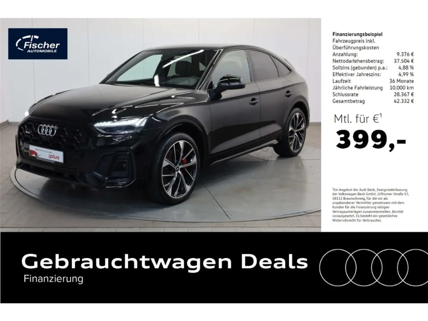 Audi SQ5 Sportback 3.0 TDI quattro Schwarz - 1