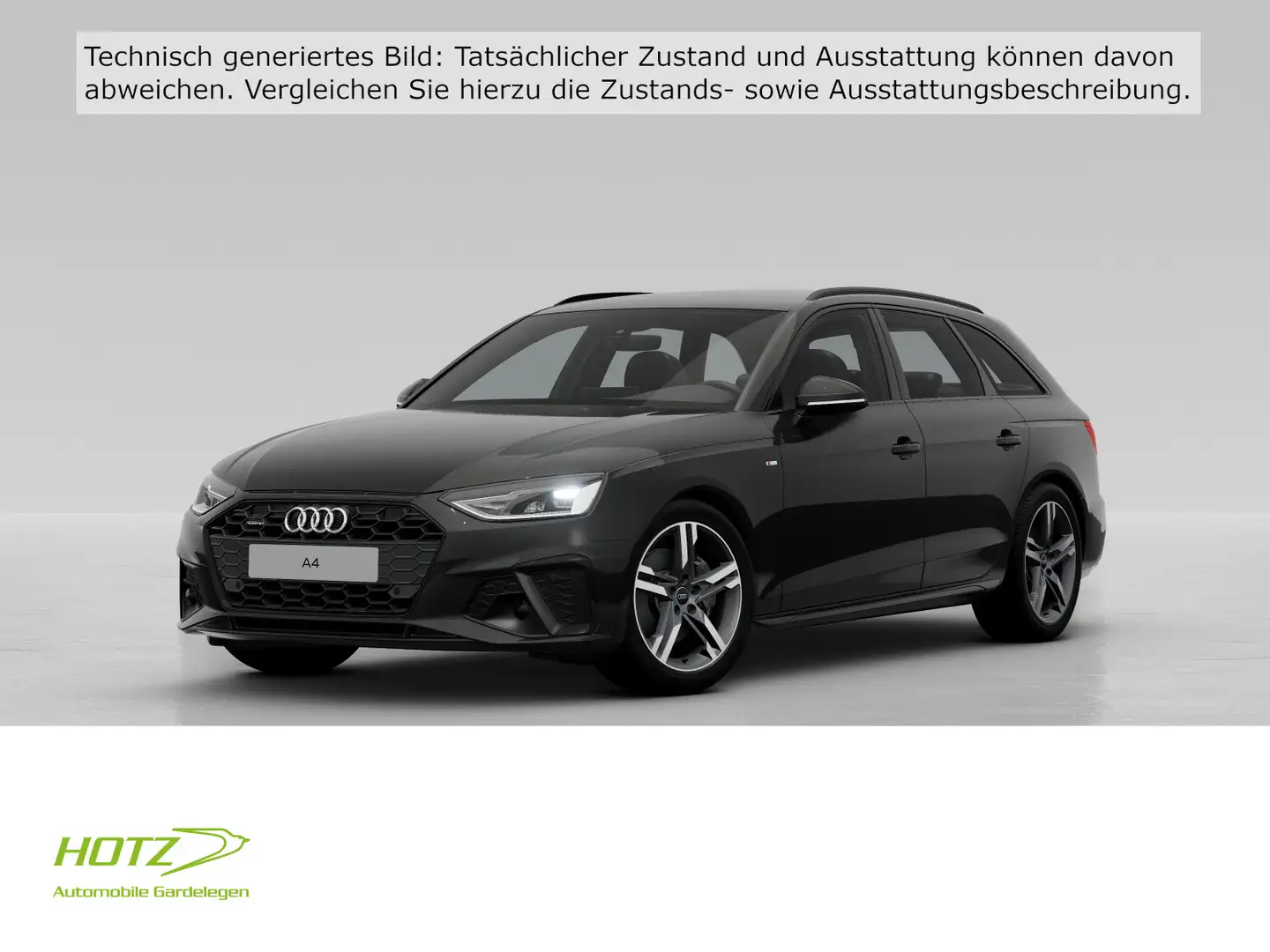 Audi A4 40 TDI Q S tronic S line ACC Kamera Nav Schwarz - 1