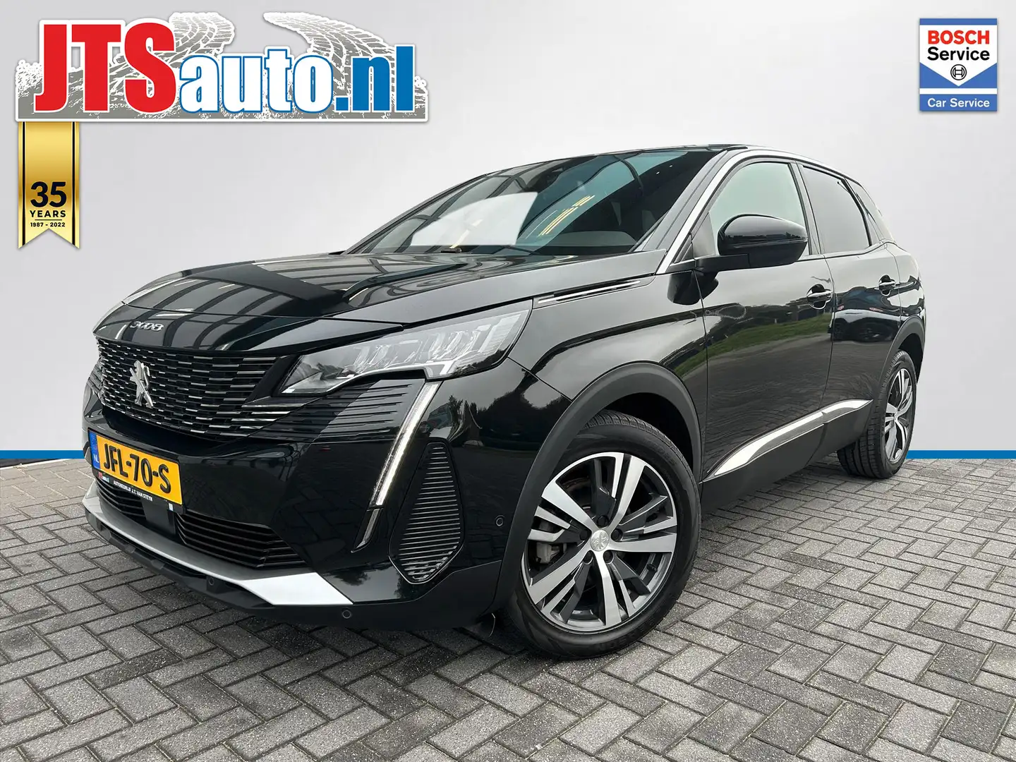 Peugeot 3008 1.2 Allure 130pk Aut. Carplay, Trekhaak, Stoelverw Noir - 1