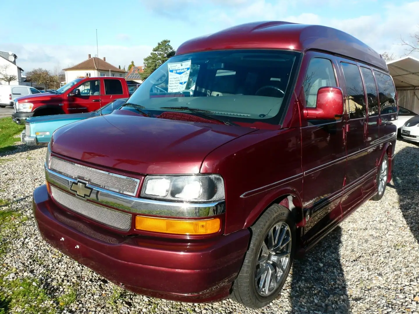 Chevrolet Chevy Van Explorer LTD Sportroof nur 32tmls Rouge - 2