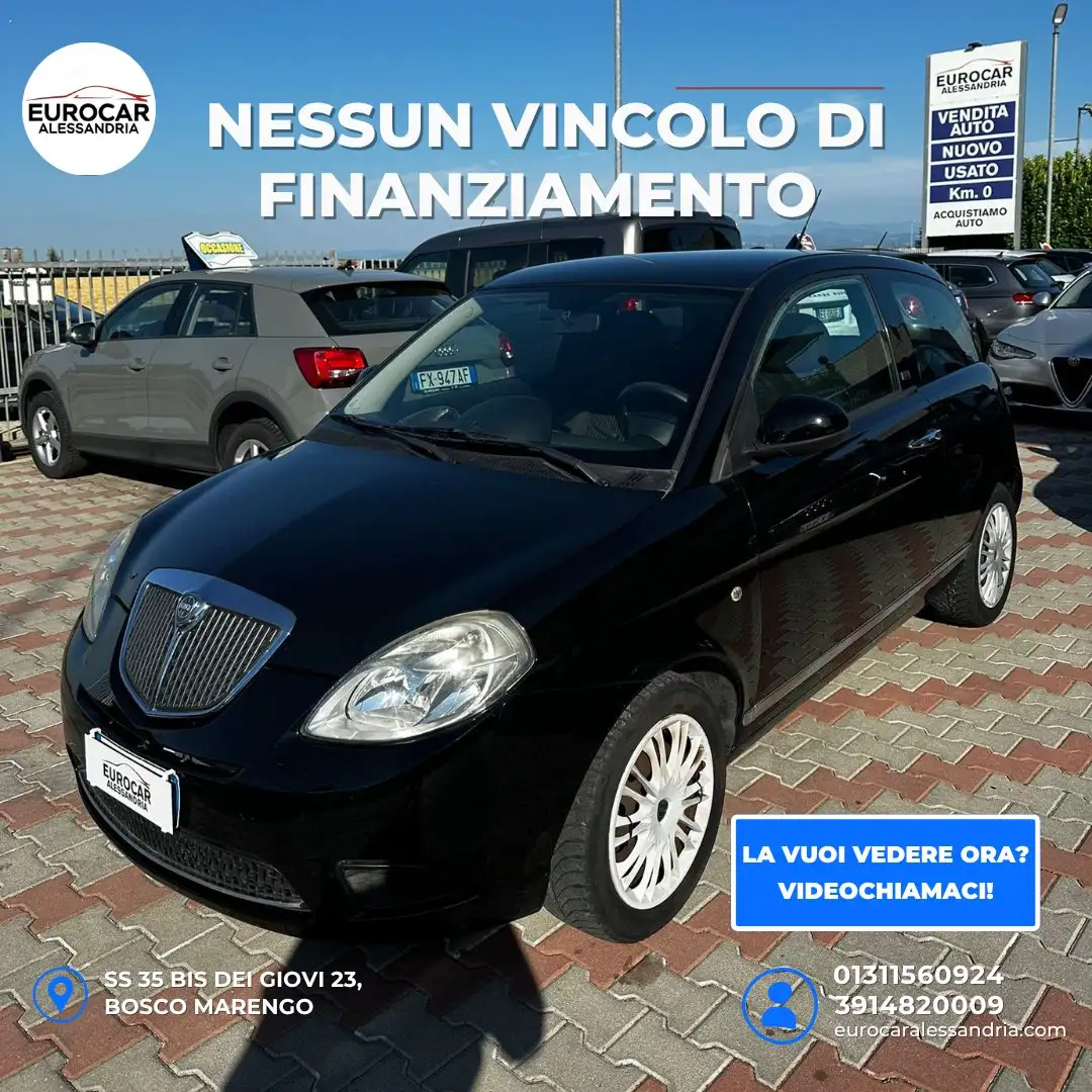 Lancia Ypsilon 1.2 8v Platinum 69cv Nero - 1
