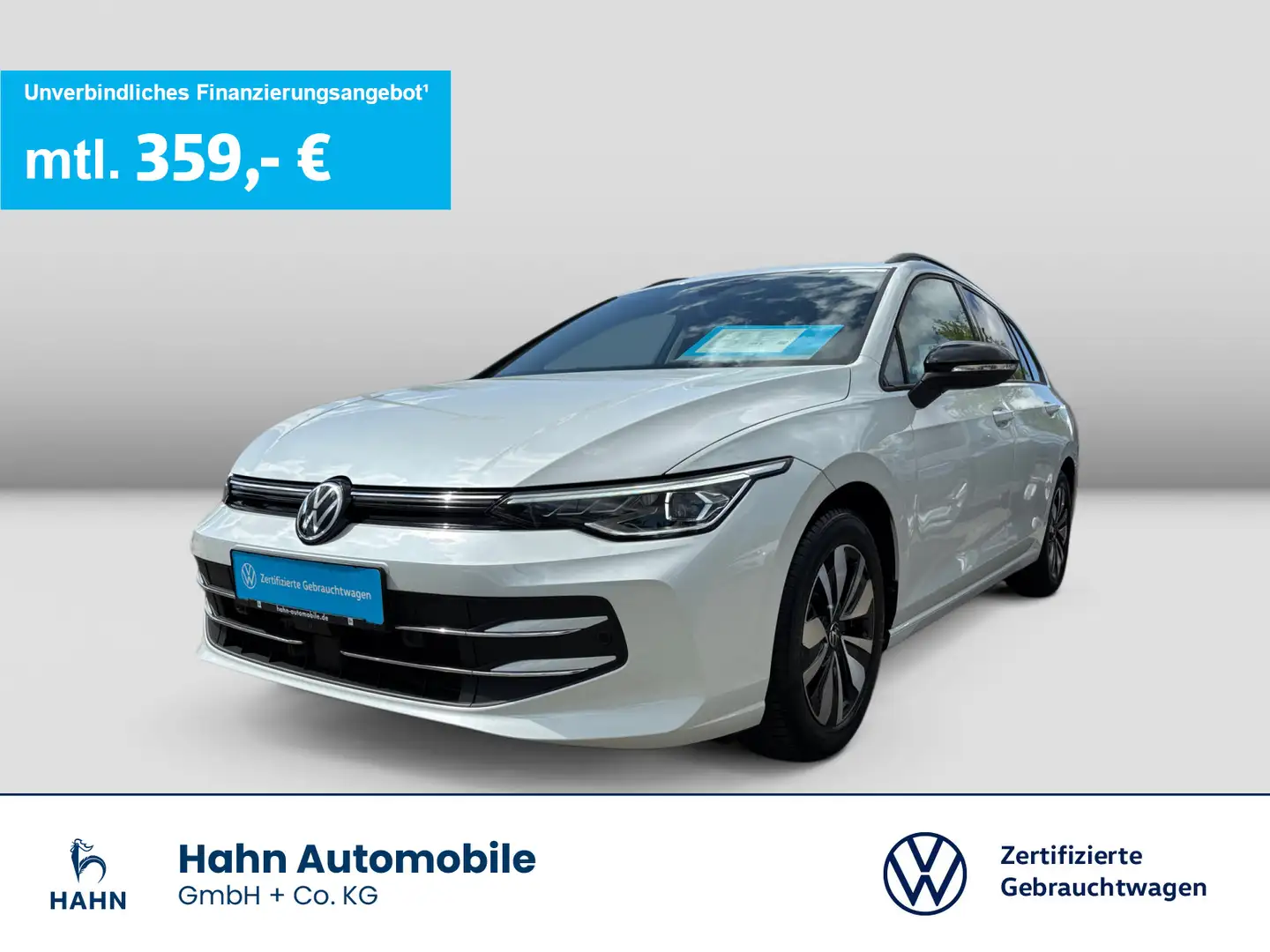 Volkswagen Golf Variant Golf VIII Variant Goal 2.0TDI DSG AHK AREA MATRI Weiß - 1