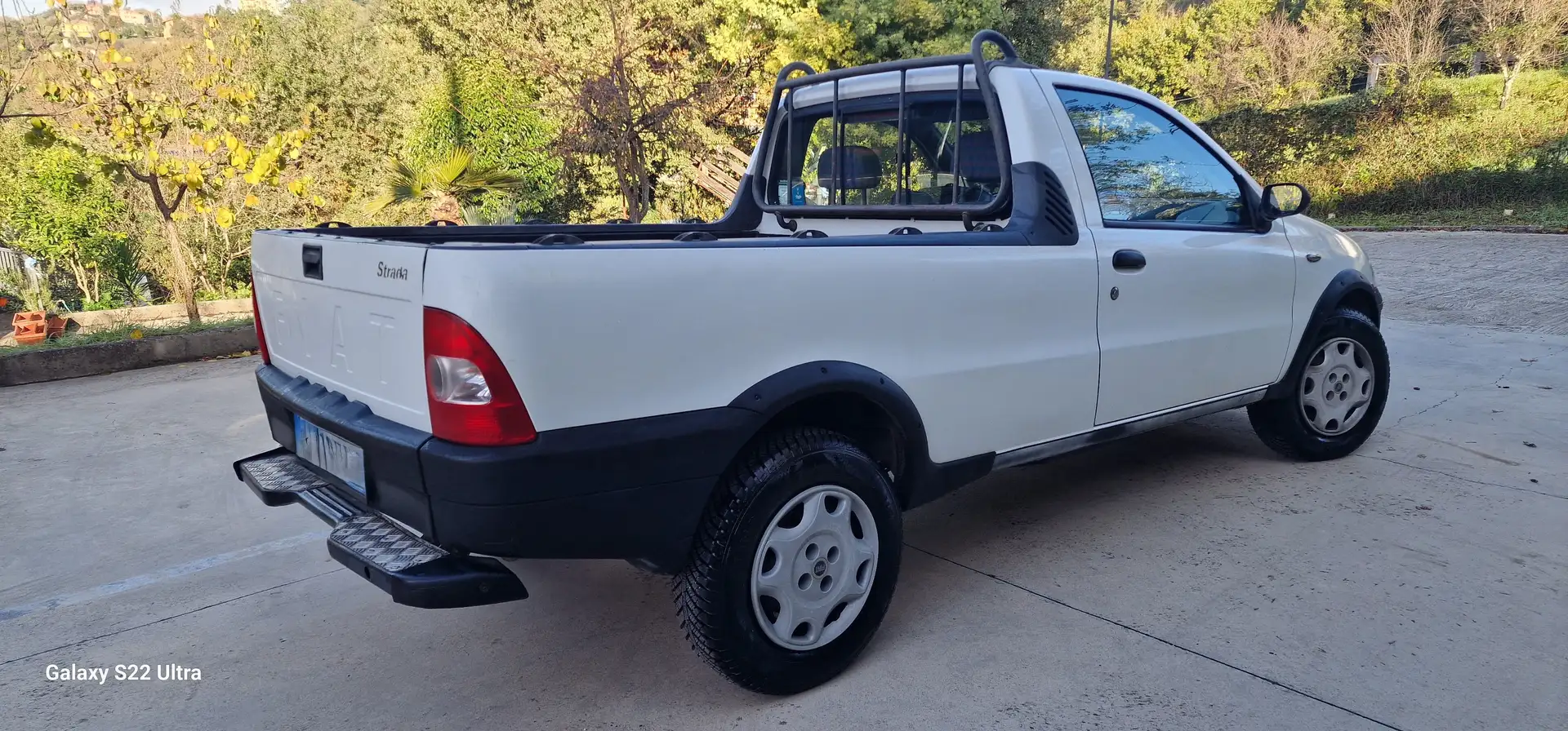 Fiat Strada 1.9 diesel 63cv autocarro con cassone Fehér - 2