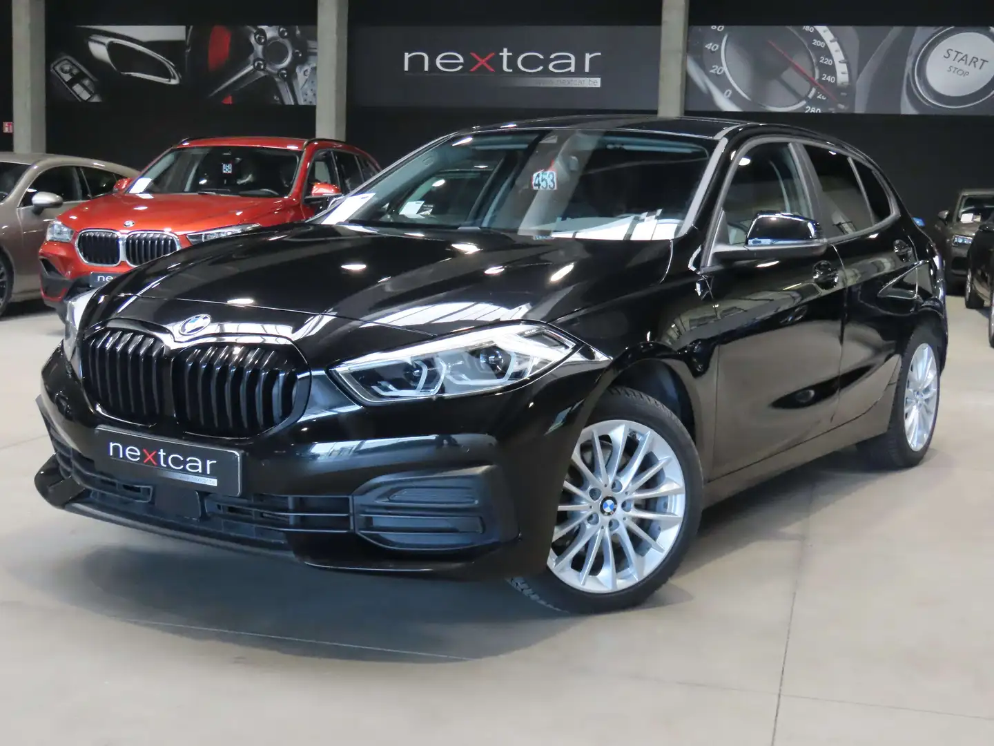 BMW 118 dA Hatch Sportline *FULL LED-NAVI-DIGITAL-CAMERA* Noir - 1