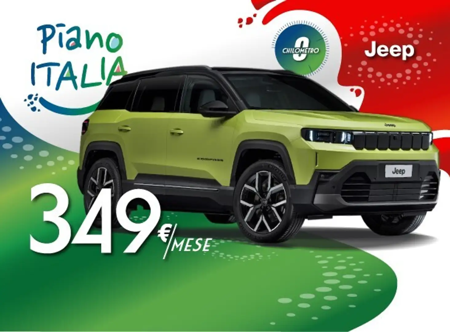 Jeep Compass NEW 1.2 FIRST EDITION e-DCT6 e-Hybrid 145 CV Verde - 1