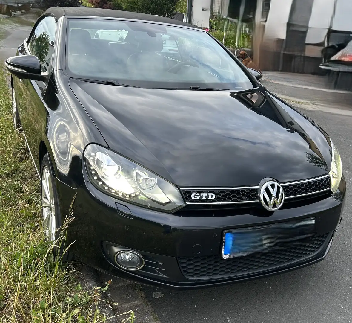 Volkswagen Golf Cabriolet Golf VI Cabriolet Exklusive BTM Leder Negru - 2