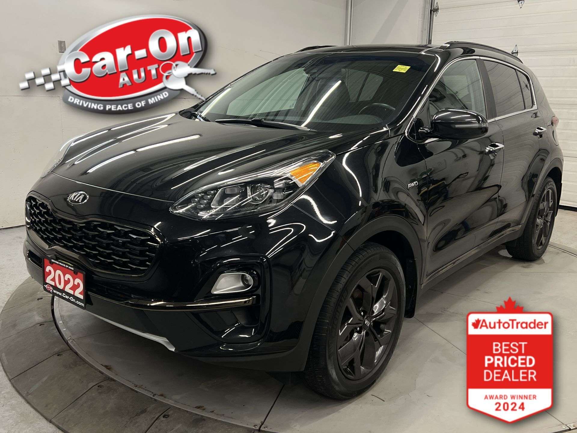 Black 2022 Kia Sportage EX Premium S AWD SUV / Crossover Automatic