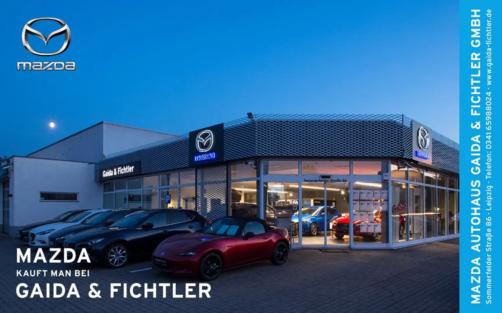 Mazda MX-30 e-SKYACTIV R-EV MAKOTO PREMIUM PAKET SCHIEBEDACH Black - 2