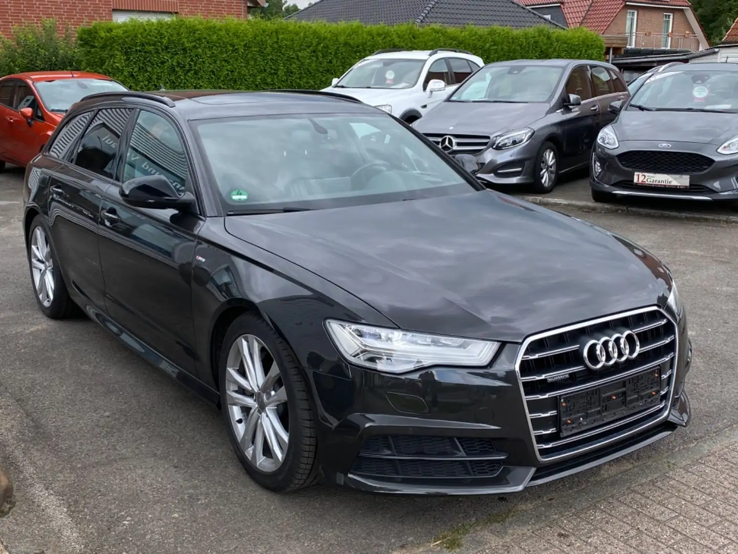 Audi A6 Avant 3.0 TDI quattro/S-Line/Leder/LED/Panora Grijs - 2