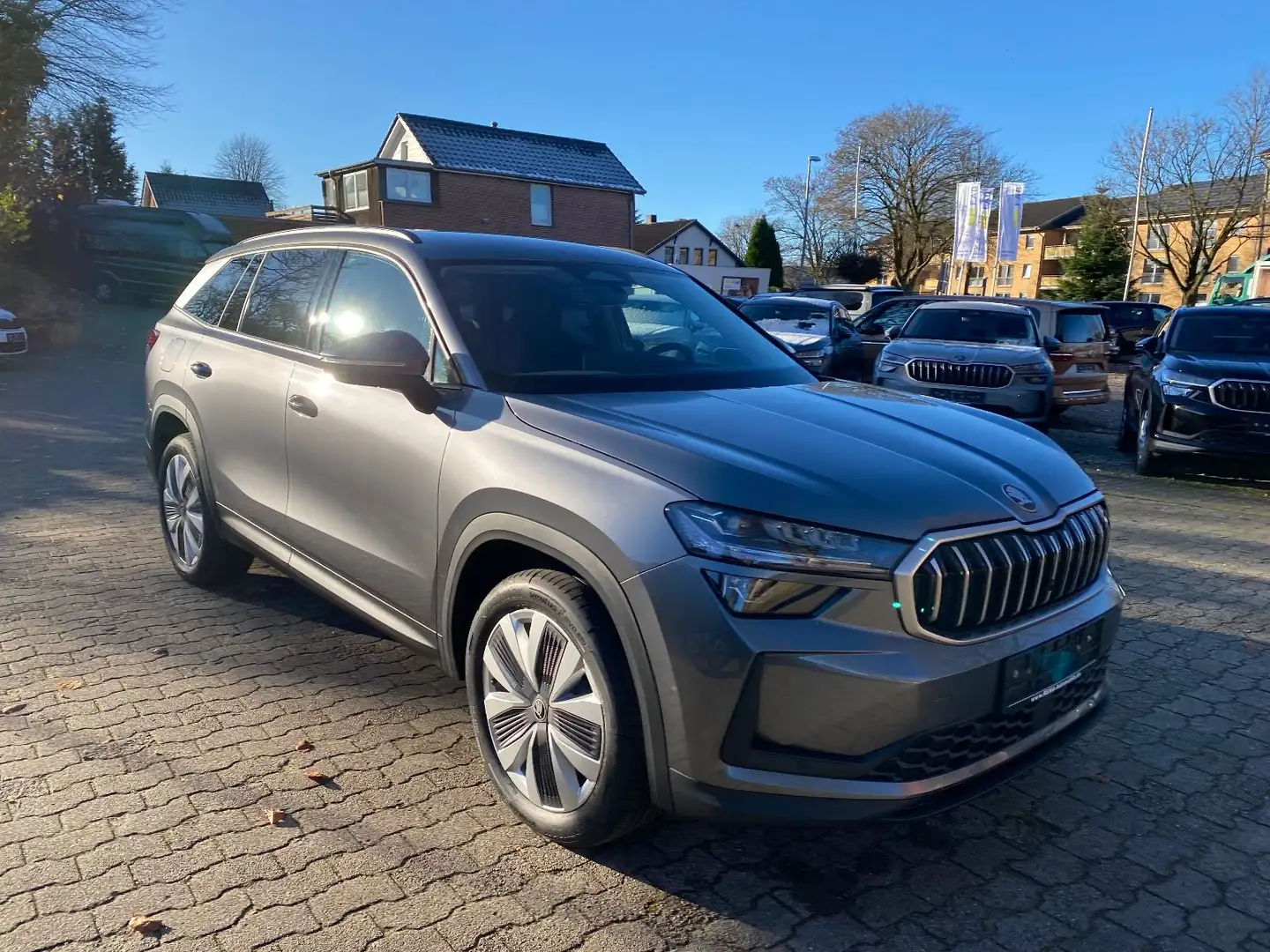 Skoda Kodiaq 2.0TDI 4x4 Selection Navi AHK 19 Zoll Grau - 1