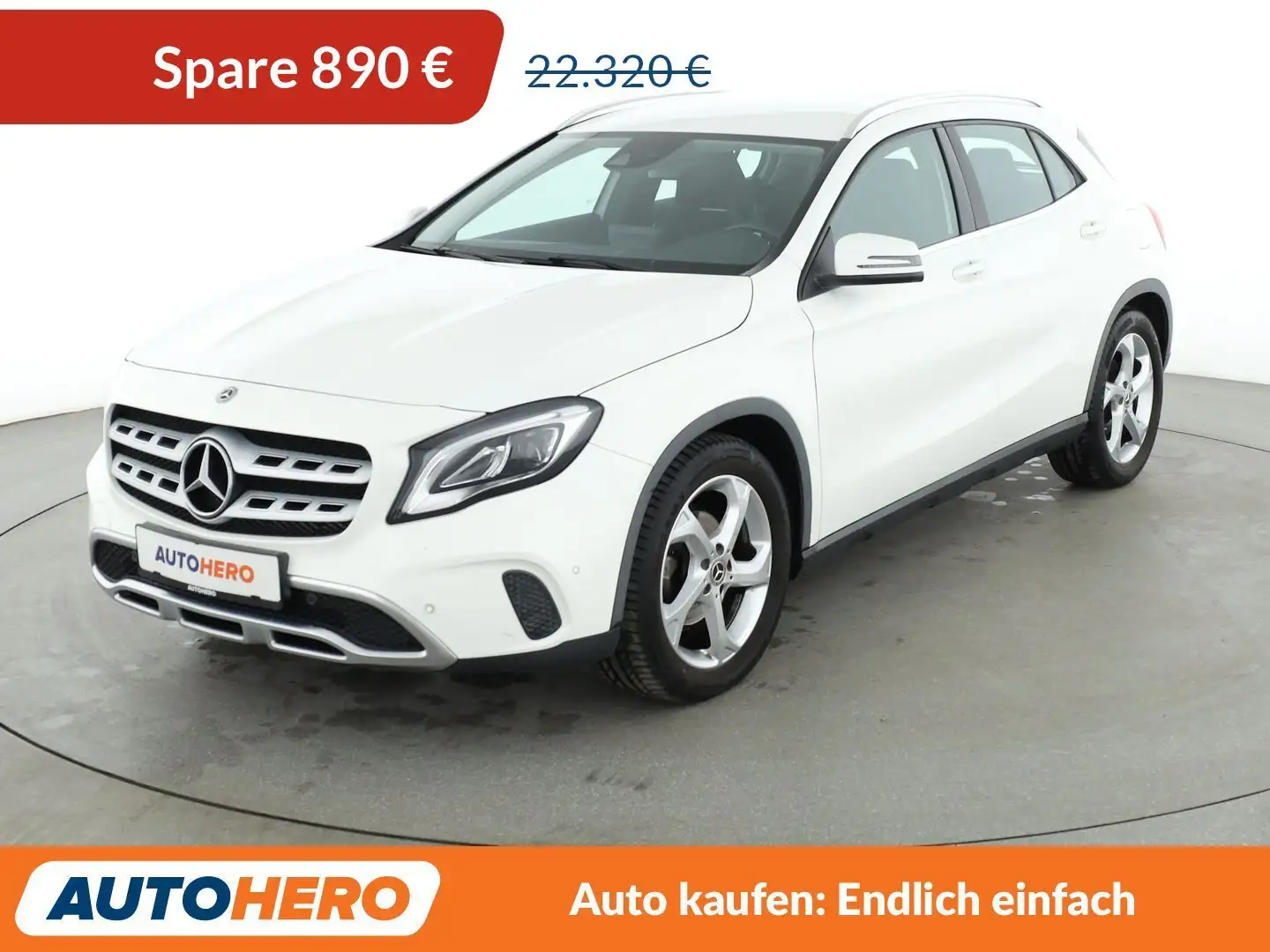 Mercedes-Benz GLA 180 180 Urban Aut.*LED*NAVI*TEMPO*CAM*PDC*SHZ*KLIMA* Silber - 1