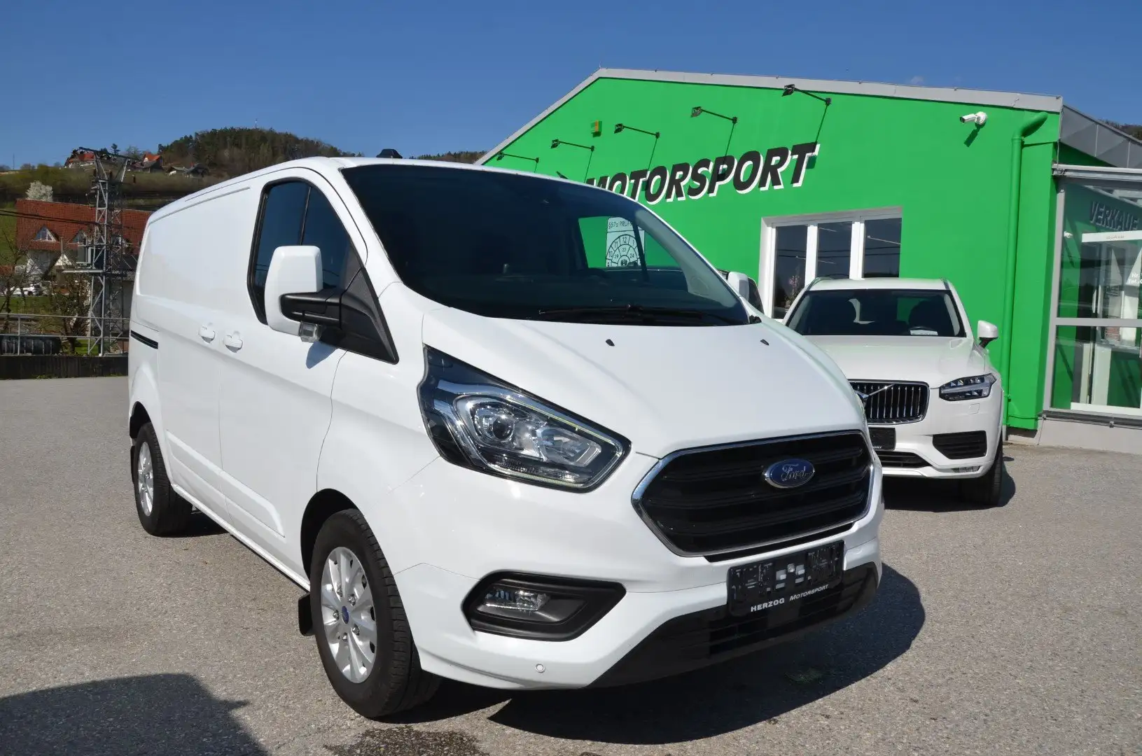 Ford Transit Custom Transit Custom Kasten 2,0TDCi L1H1 300 Tempo 1.Bes Weiß - 2