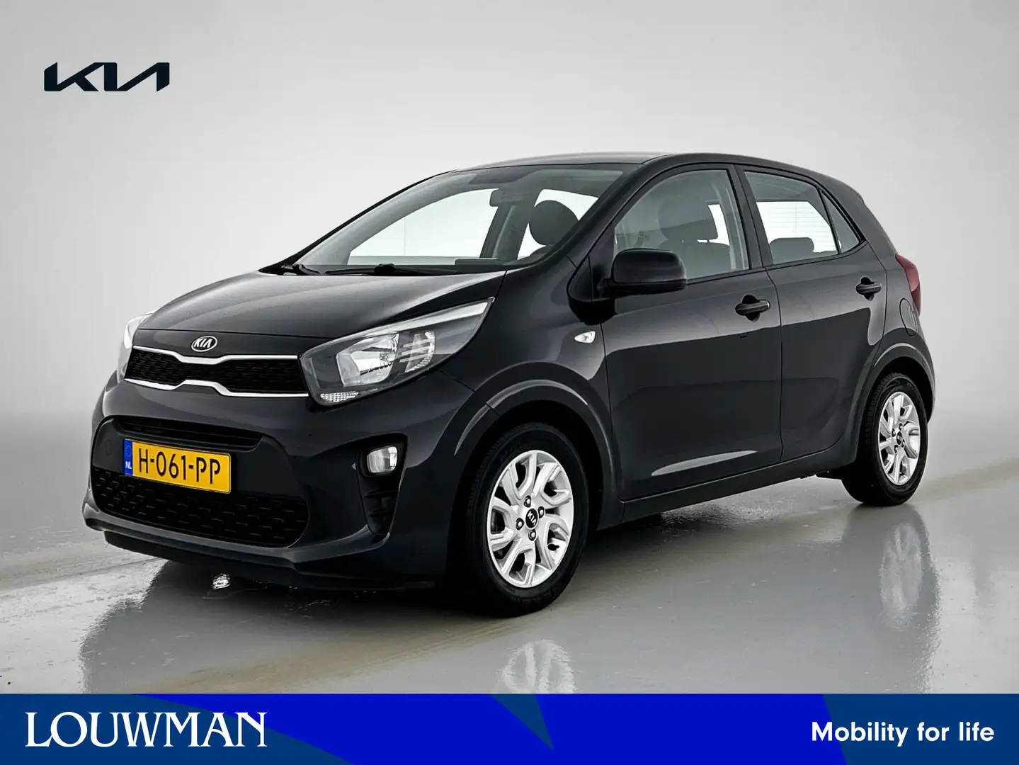 Kia Picanto 1.0 MPi DynamicPlusLine | Camera | LM Wielen | NL Zwart - 1