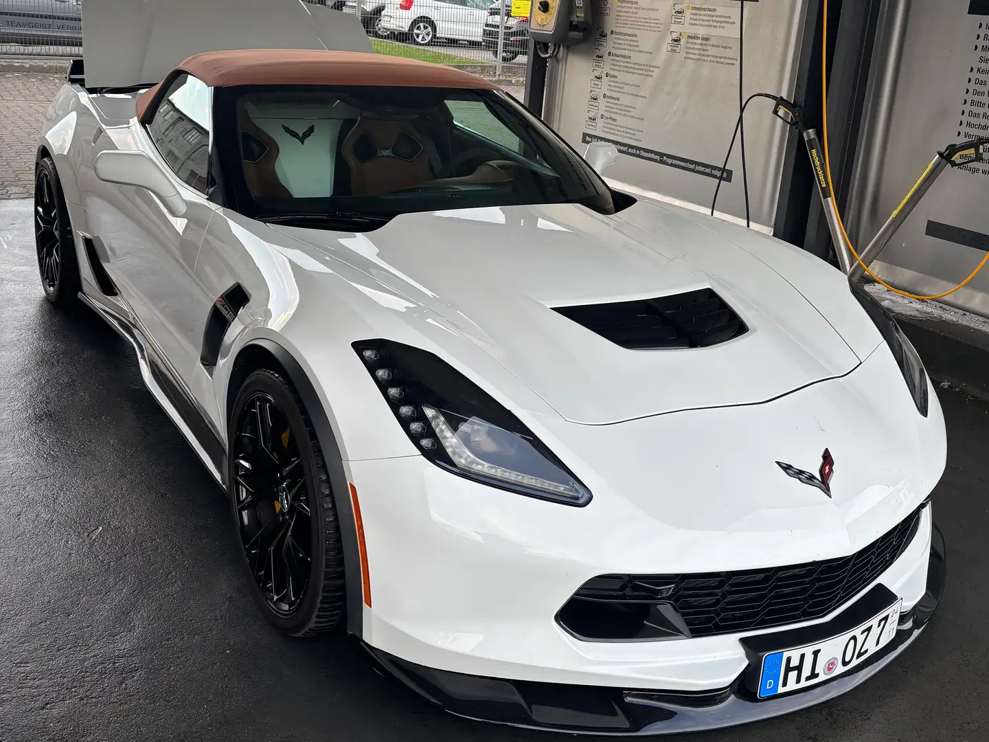 Corvette Z06 C7 Z06 Cabrio / Z07 Paket/ Einzelstück Weiß - 1
