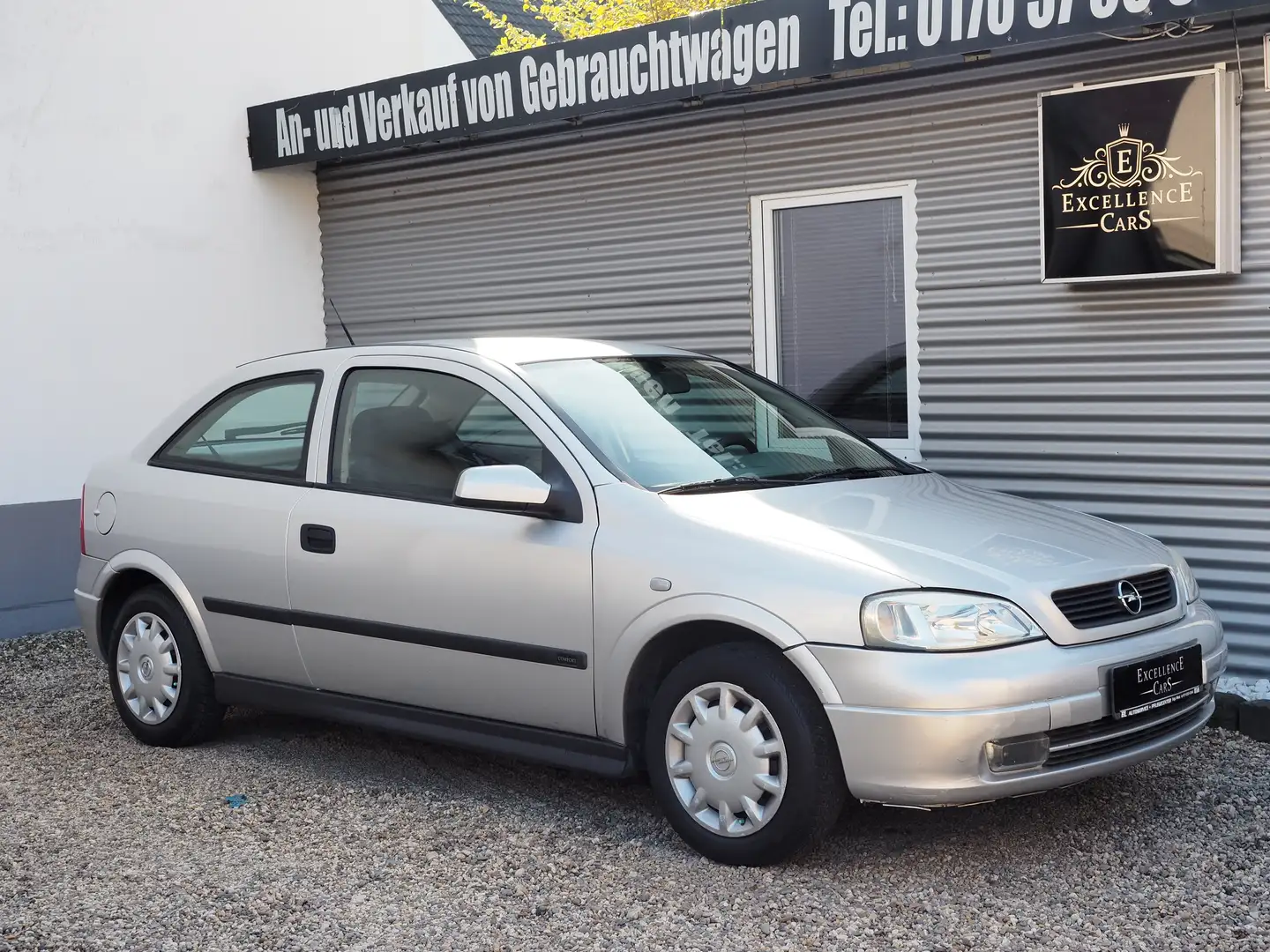 Opel Astra 1.2 Comfort Behinderten Sitz Tüv Klima 8 Fach Zilver - 1