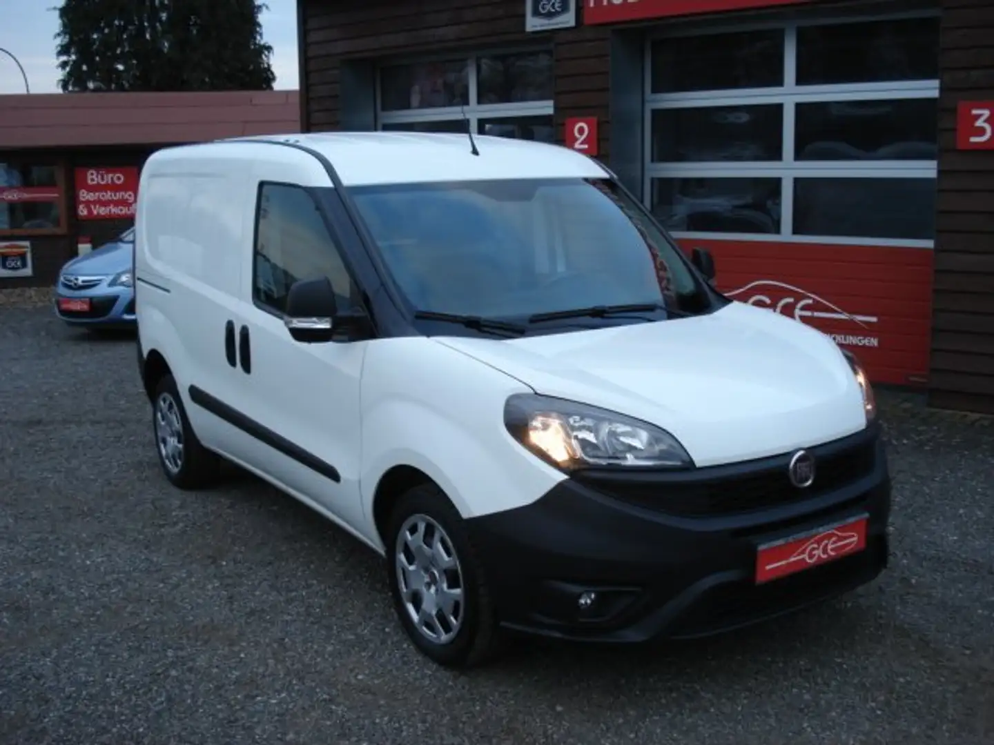 Fiat Doblo SX Kasten Wit - 2