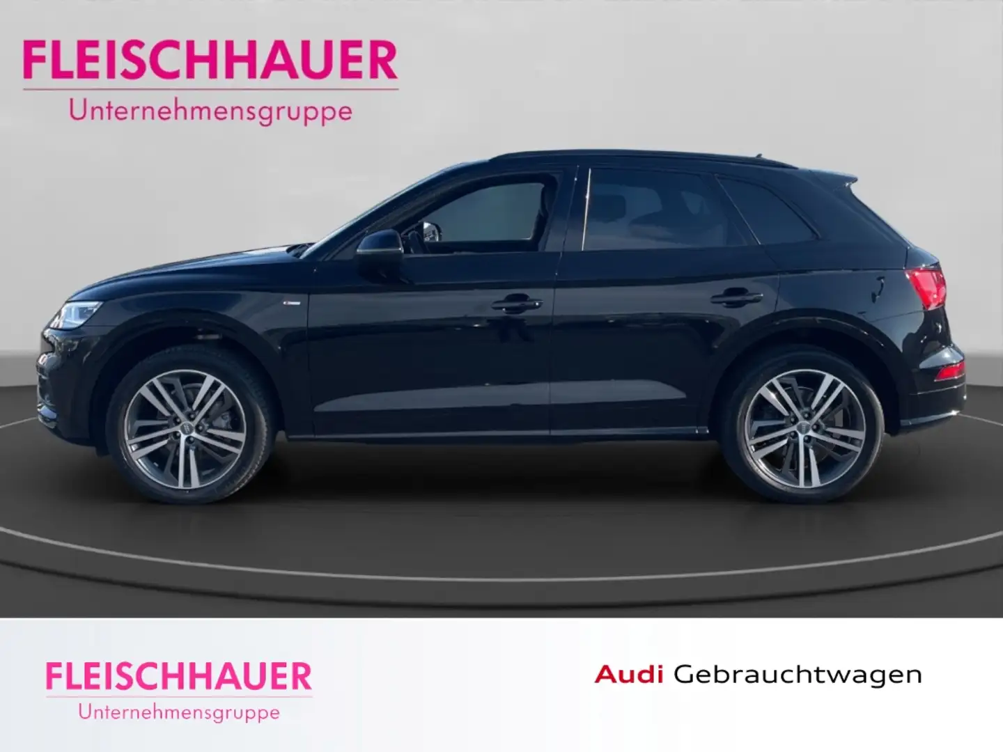 Audi Q5 40 TDI quattro Sport S-Line RFK AHK schwenk Headup Schwarz - 2